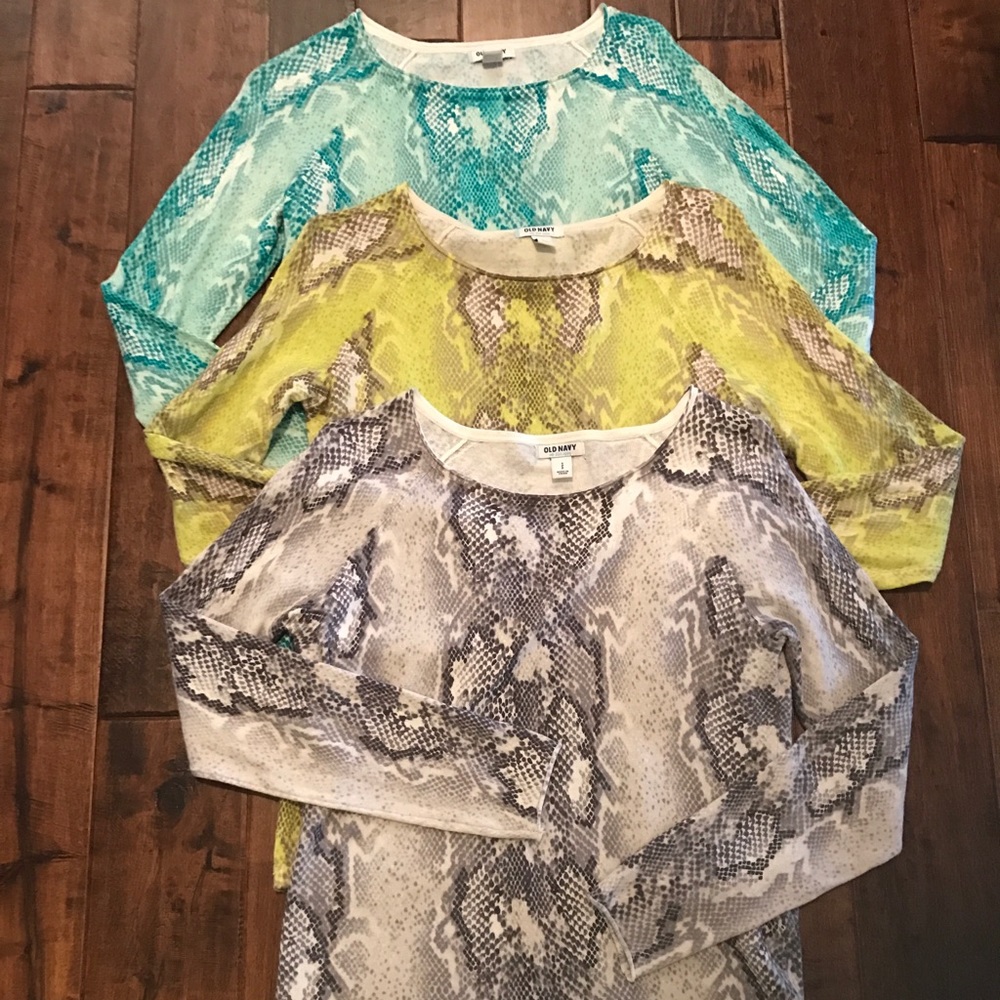 Old Navy lightweight sweaters